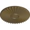 Ekena Millwork Shakuras Ceiling Medallion (For Canopies up to 5"), Hnd-Painted Mississippi Mud, 19 3/4"OD x 1 3/8"P CM20SHMMF - alternate 4